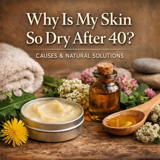 Dry Skin After 40? Causes and Natural Solutions