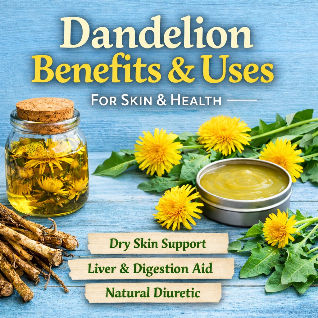 Dandelion Benefits for Skin and Health