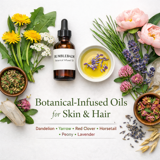 Benefits of BumbleBalm’s Botanical-Infused Oils
