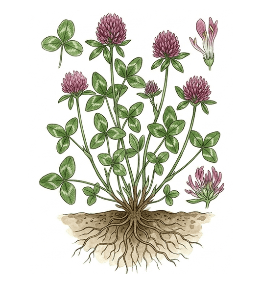 Red Clover Is in Our Mature-Skin Formulas. Here's the Honest Version of Why.
