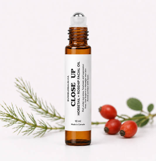 CLOSE UP | Rosehip & Horsetail Facial Oil for Mature Skin
